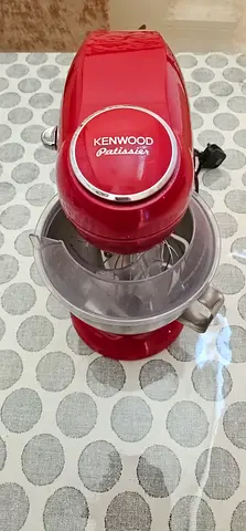 Kenwood Stand Mixer (red) with attachments - good working condition