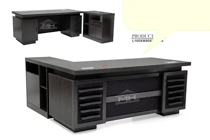 New Luxury L Shef Office Table