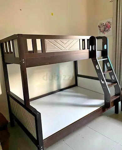 Family Solid Wood Double Bunk Bed New For Sale