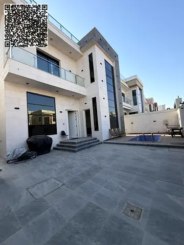 Spacious 5-Bedroom Villa with Private Swimming Pool for Rent in Al Helio 2, Ajman