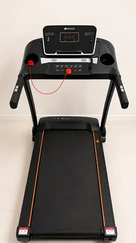 Compact Electric Treadmill with Digital Console — Good Condition