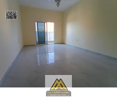 1BR separate hall 2 bathrooms master balcony 32K yearly 6 payments main road prime location close to services security cheque without date ready to mo