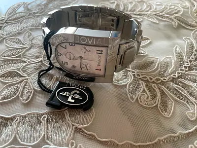 Pair of Brand New Jovial Chronograph Watches(Gents06401G Mens06401M) Unworn (the price is negotiable
