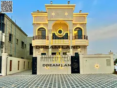 5-room villa for sale in Al Zahia Ajman, including registration fees and free ownership for all nati