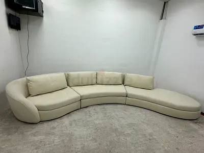 Perfect condition cratebarrel corner sofa
