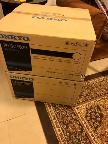 Onkyo PR-SC5530/PA MC5501 pre/power amplifier