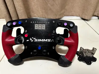 fanatec f1 wheel SIMMSA Custom Built Steering