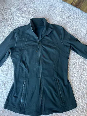 Lululemon black define jacket, size M