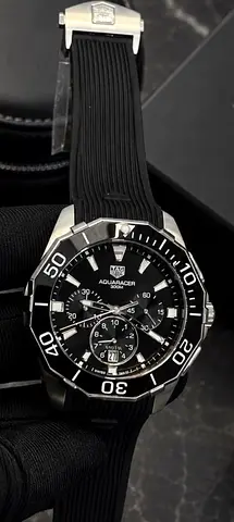 TAG HEUER  AQUARACER MASTER COPY CHRONOGRAPH WATCH