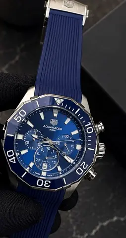 TAG HEUER  AQUARACER MASTER COPY CHRONOGRAPH WATCH WITH BOX