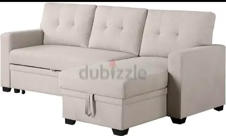 Brand New Model L shape sofa come bed available
