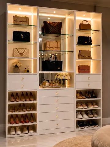 Modern design open cabinet