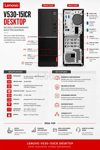 Lenovo ThinkCentre Small Form Factor Desktop PC