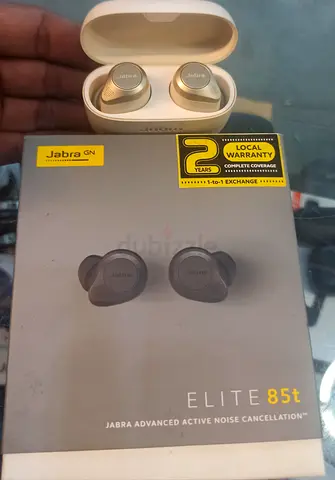 Jabra Elite 85t True Wireless Earbuds (Gold) with Case - Used, Good Condition