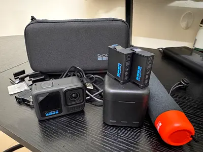 GoPro 13 Black with accessories