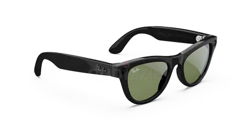 Ray-Ban MetA (Gen 1) SKYLER SHINY BLACK G15 GREEN – 4010-Size 52
