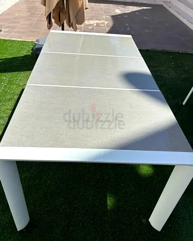Garden table and chairs