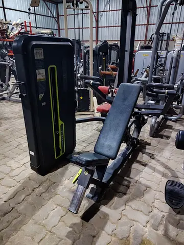 Adjustable Incline Multi-Function Weight Bench with Selectorized Stack