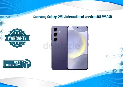 Samsung Galaxy S24 - International Version 8GB/256GB