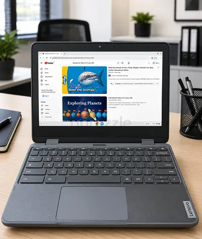 Lenovo Chromebook 300e, Gen 4, 8Gb RAM and 64 Gb storage| 11.6” HD Touchscreen.