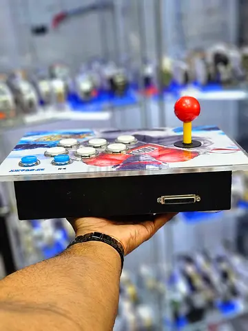 Street Fighter IV themed arcade controller console