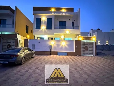 A great opportunity for annual rent in Al Yasmeen, Ajman. A luxury villa with excellent finishing and spacious layout