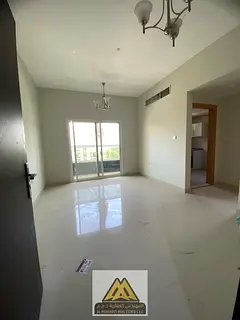 Bedroom apartment with living room in a prime location in Al Nakheel 1, close to Lulu and Nesto, sui