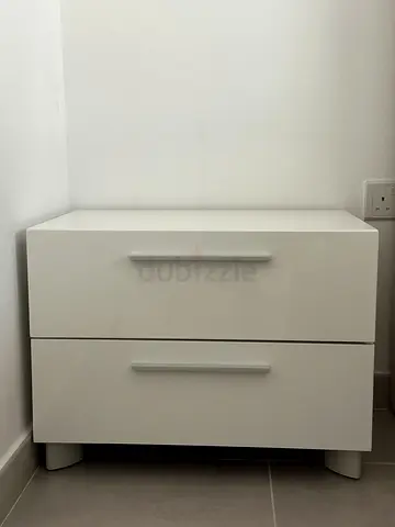 2 Drawer Bed Side Table / nightstand