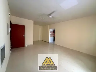 استوديو ملكي عملاق بمطبخ منفصل (بناية جديدة - ثاني ساكن) بتكييف سبليت للإيجار السنوي في العالية عجمان على طريق الشيخ محمد بن زايد مباشرة بسعر 19 ألف ع