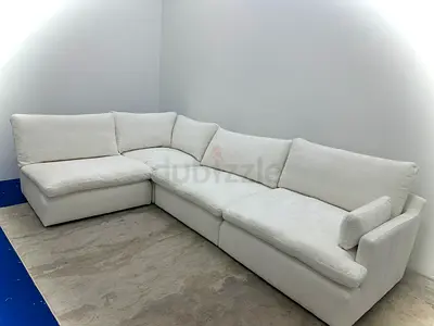 Great condition home centre lshape sofa
