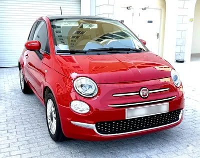 Fiat 500 Red 2021 | GCC Specs | Pristine Condition