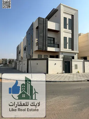 للبيع فيلا مميزة في إمارة عجمان بمنطقة الباهية، موقع كورنر يمنح خصوصية عالية