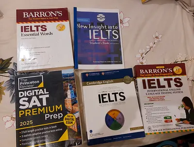 SAT and IELTS reference books