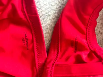 Calzedonia red womens two pieces swimwear - size M