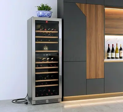 Hoover Dual-Zone Wine Fridge – Excellent Working Condition, Fully Functional
