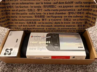 Steam deck Oled 512gb complete with box
