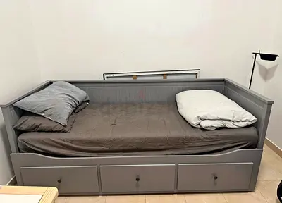IKEA Hemnes Daybed With 2 Mattresses in perfect condition