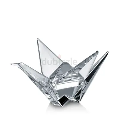 Authentic Baccarat Crystal Origami Decorative Sculptures FULL SET