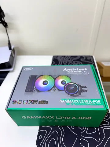 DeepCool Gammaxx L240 A-RGB , AIO Liquid Cooler - Works perfectly fine