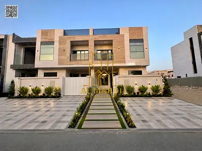 فيلا جديدة بسعر شامل رسوم التسجيل والتمليك اول ساكن تملك حر لجميع الجنسيات بالقرب من شارع الشيخ محمد بن زايد منزل تاون هاوس  مساحة الأرض 1700 قدم مربع