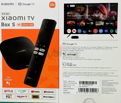 Xiaomi TV Box S (3rd Gen) - Google TV 4K UHD seal pack brand new