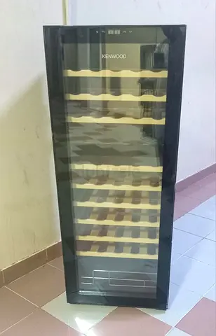 Kenwood brand 76 bottles capcity wine fridge like new condition