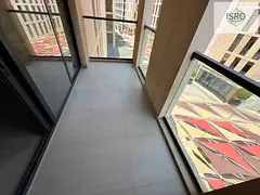 Studio available for rent with balcony price 35k .