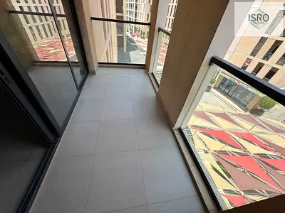 Studio available for rent with balcony price 35k .