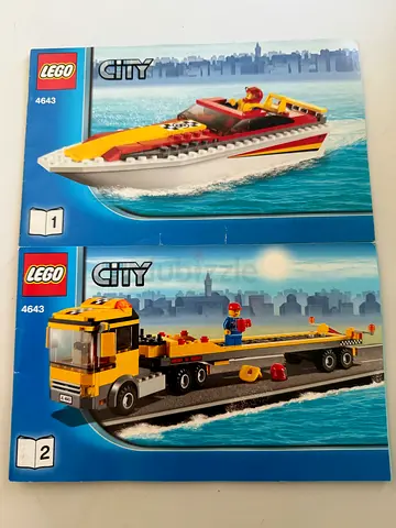 4643 LEGO City Harbor Power Boat Transporter