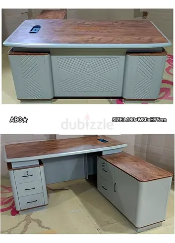 Brand New Model L shape Office Table Available