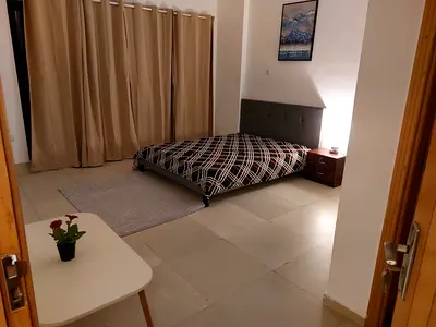 Neat and clean master bedroom