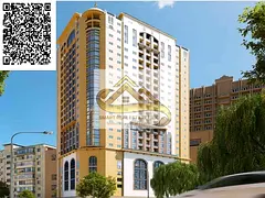 Luxury tower in the heart of Ajman, monthly installment 5700, plan with the developer / no fees