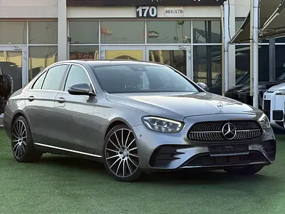 Mercedes-Benz E200 2021 / GCC Specs / 50,000 KM / Gold / Brown Interior / AED 140,000