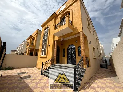 A very distinctive villa with a wonderful design | Al Muwaihat 3 for annual rent | Very spacious area | Close to all services